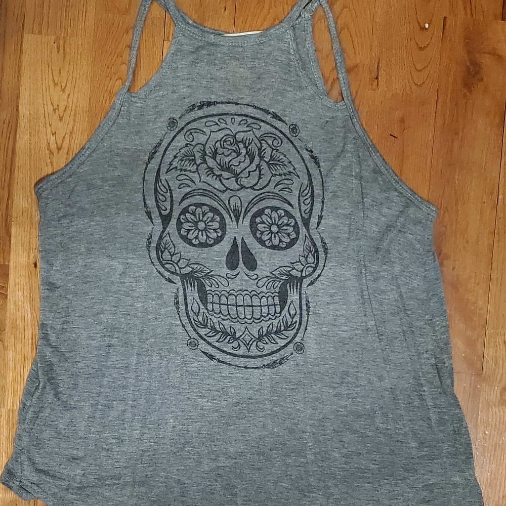 Kali Reve skull tank top